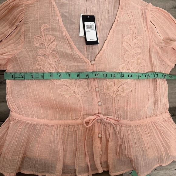 NWT Guess Lensie Beach Set Women's Pink Shorts XS Top S - Picture 12 of 13